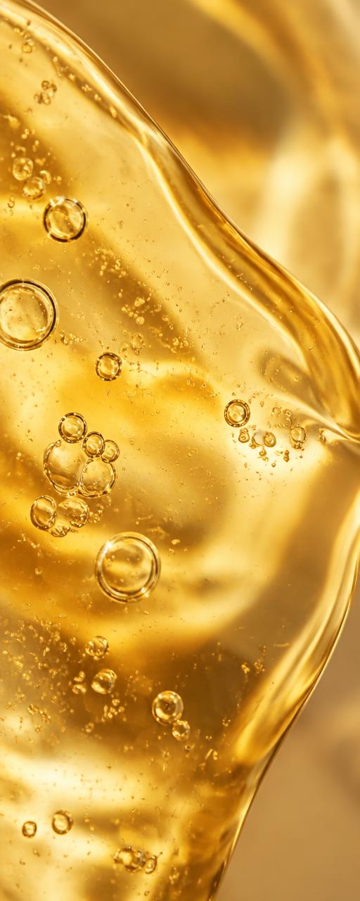 Macro della texture del siero ELIXIR